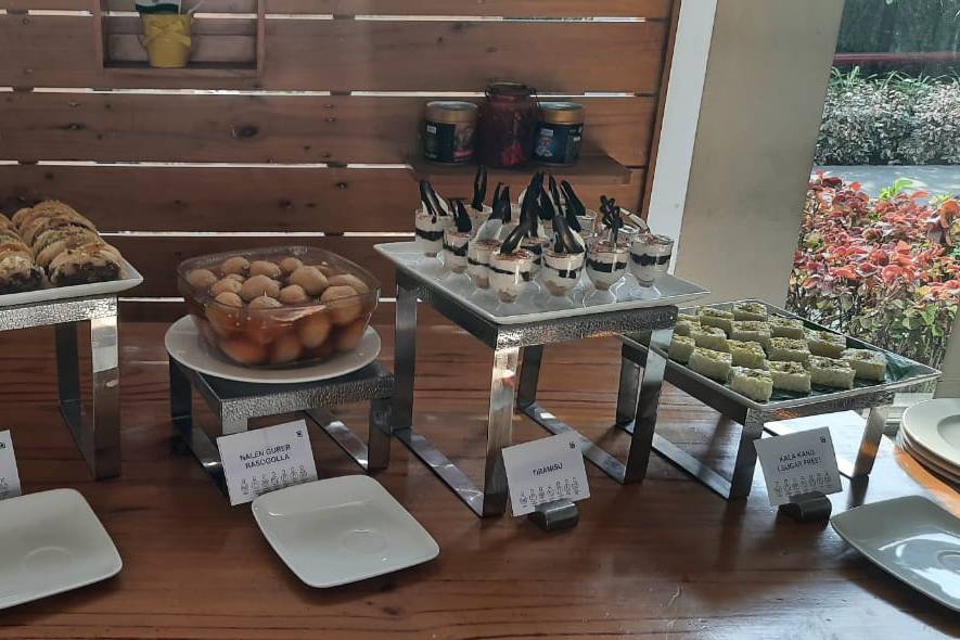 Catering setup