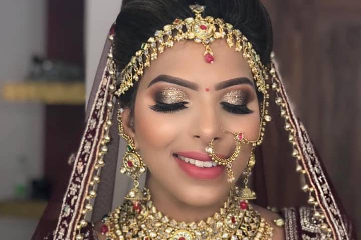 Bridal makeup