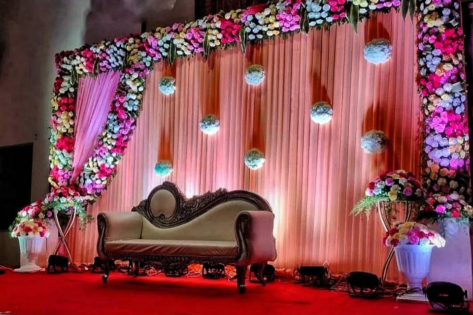 Floral Stage Decoration