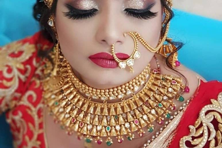 Bridal makeup