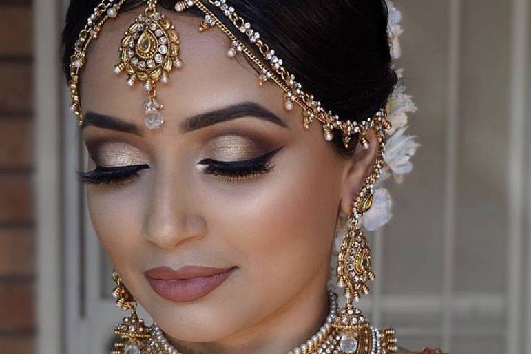 Bridal makeup