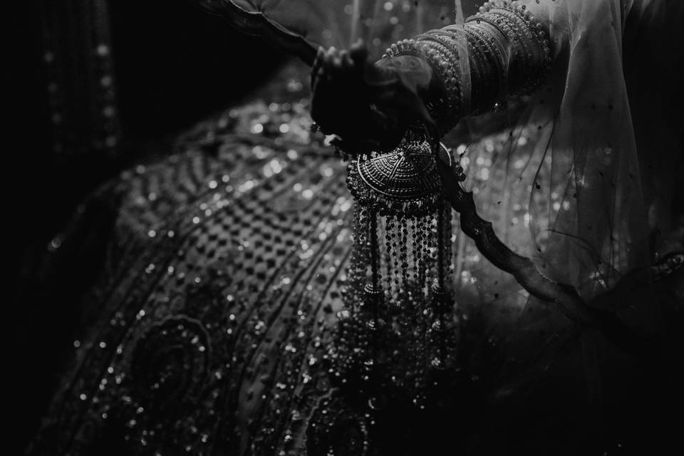 Bride shot