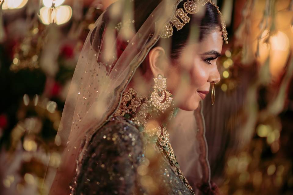 Bride shot