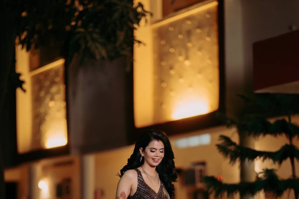 Bride shot