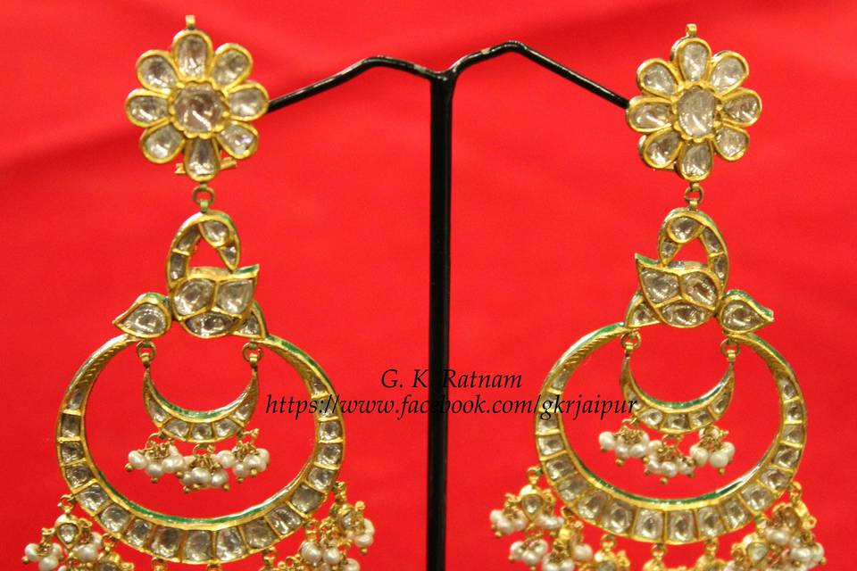Chand bali earrings