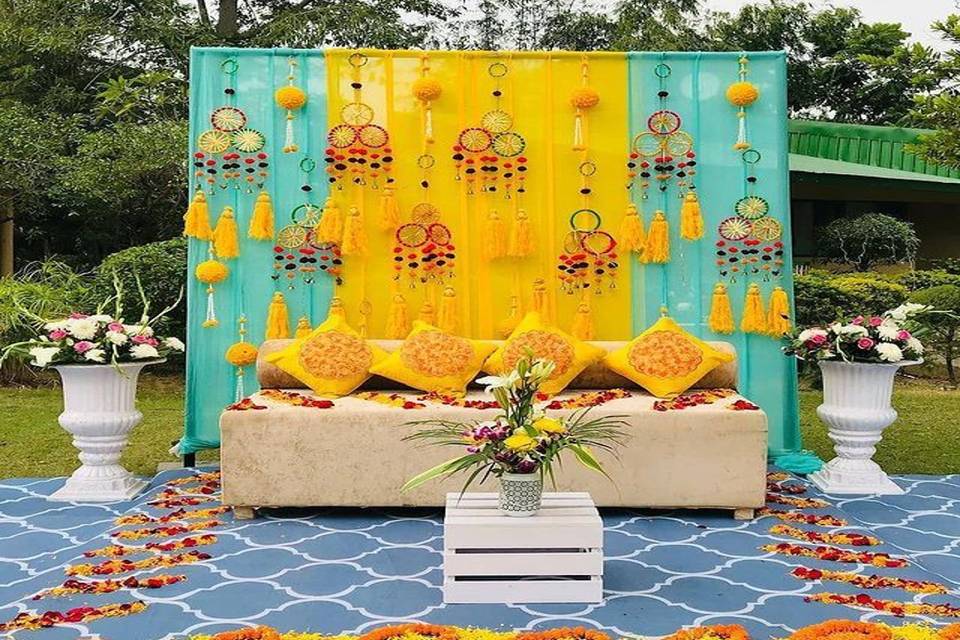 Haldi decor