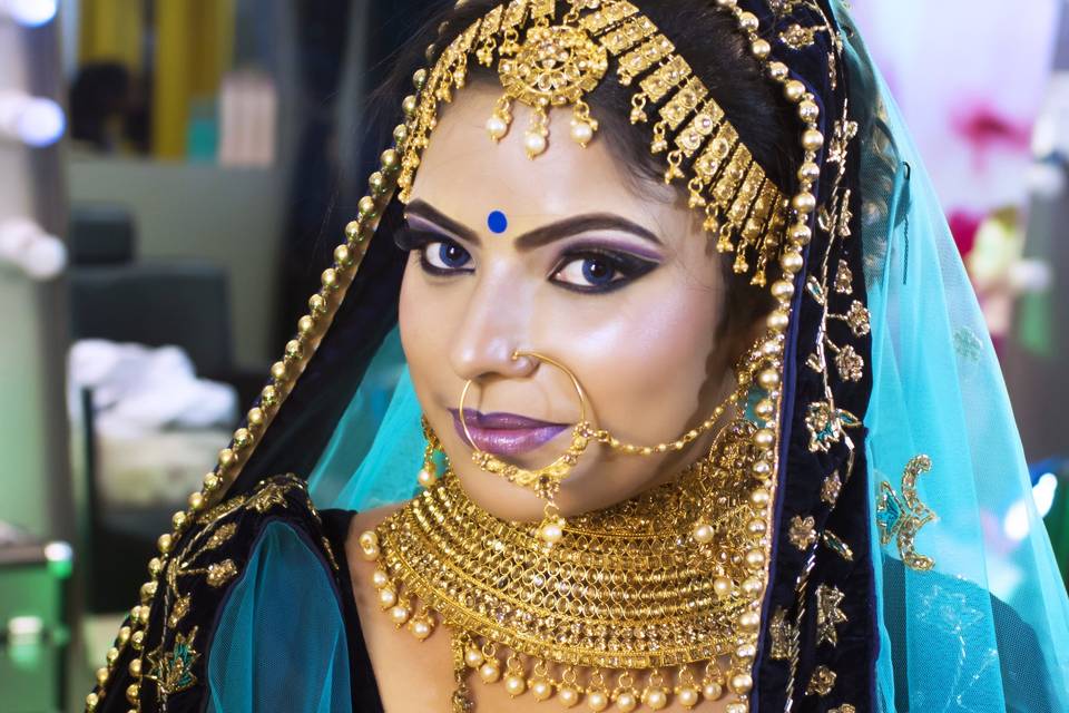 Bridal makeup