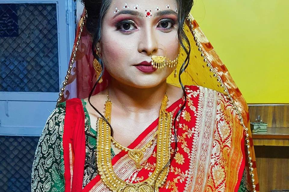 Bridal makeup