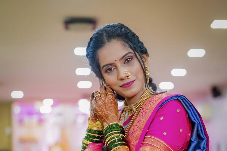 Bridal makeup