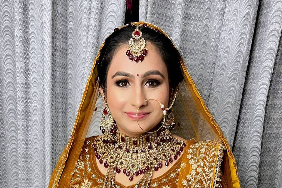 Jyoti bridal look