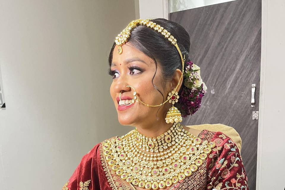 Bridal makeup