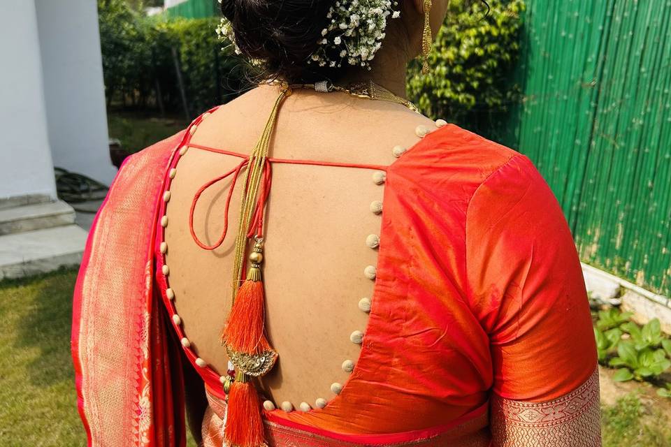 Nandia bridal hair