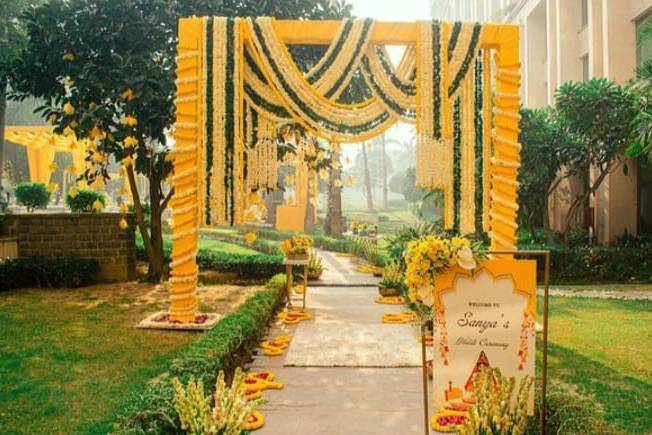 Haldi decor