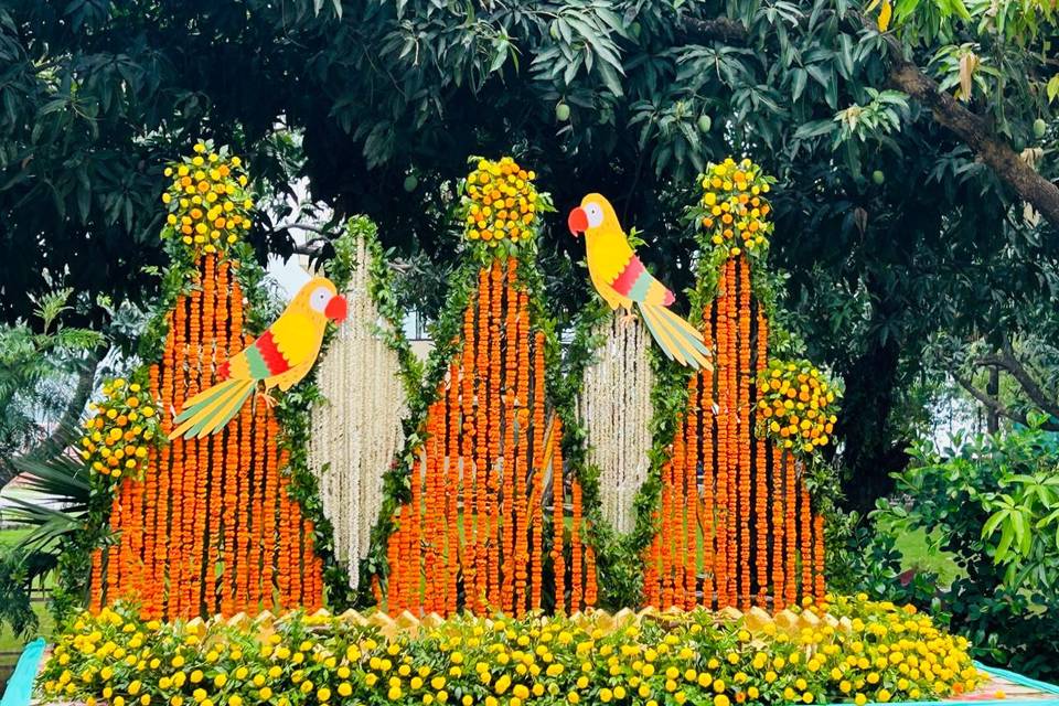 Haldi decor