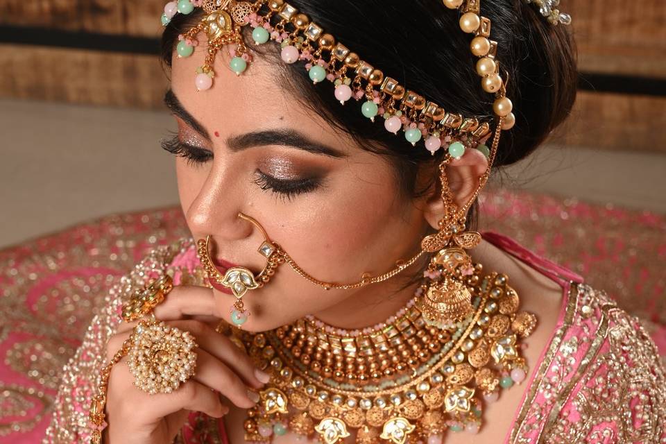 Bridal look