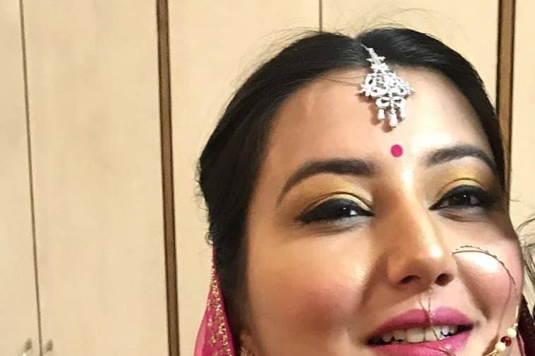 Bridal makeup