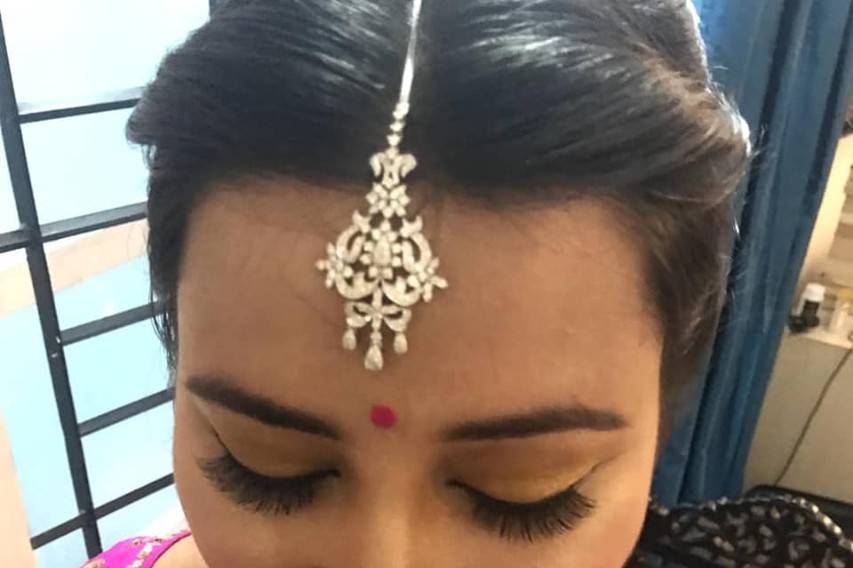 Bridal makeup