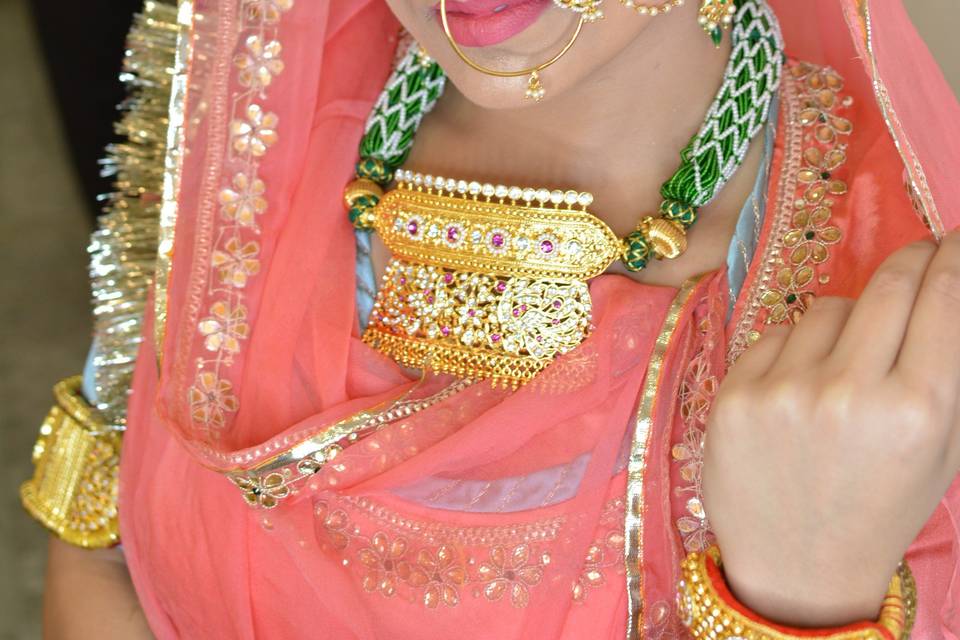 Bridal makeup