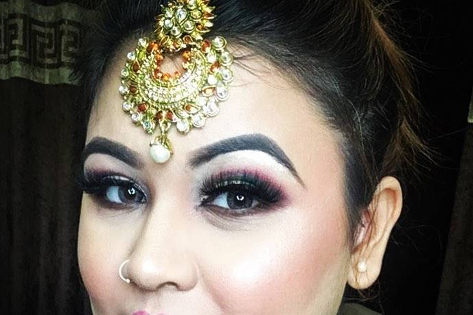 Bridal makeup