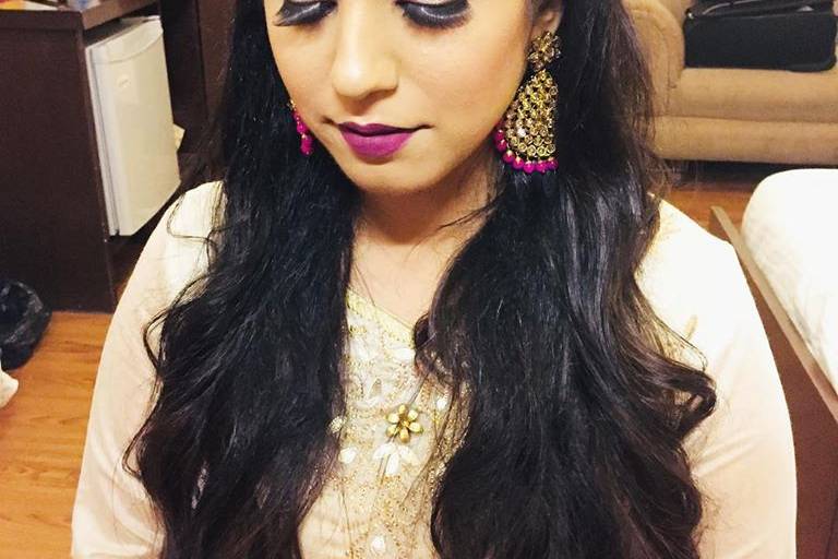 Bridal makeup