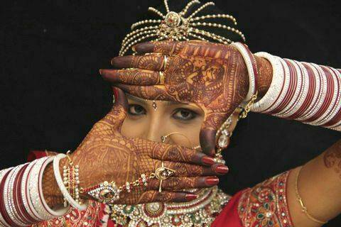 Bridal makeup