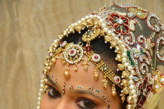 Bridal makeup