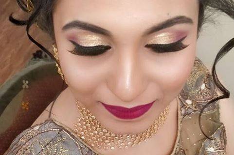 Bridal makeup