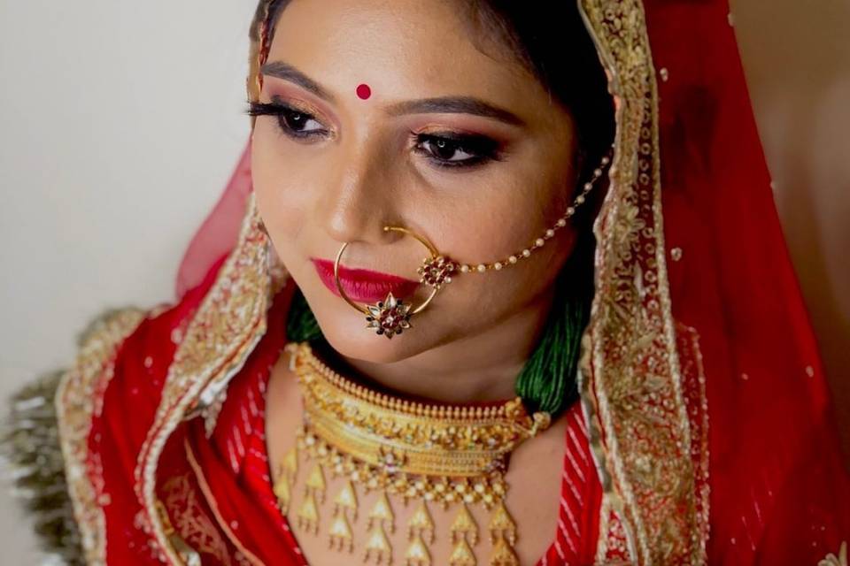 Bridal makeup