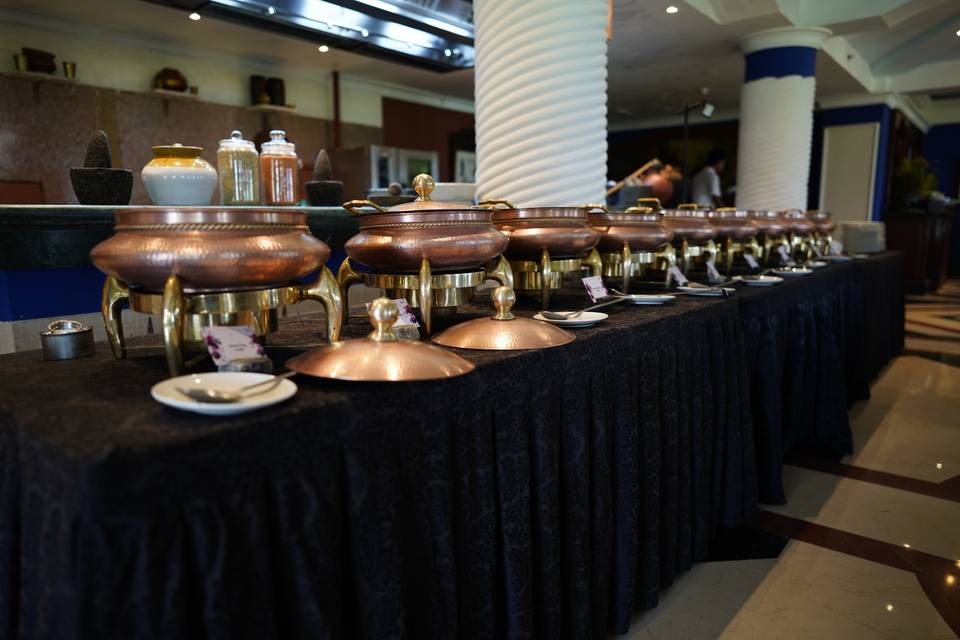 Catering setup