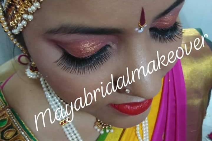 Maya Bridal Makeover by Padmavathy Balaji
