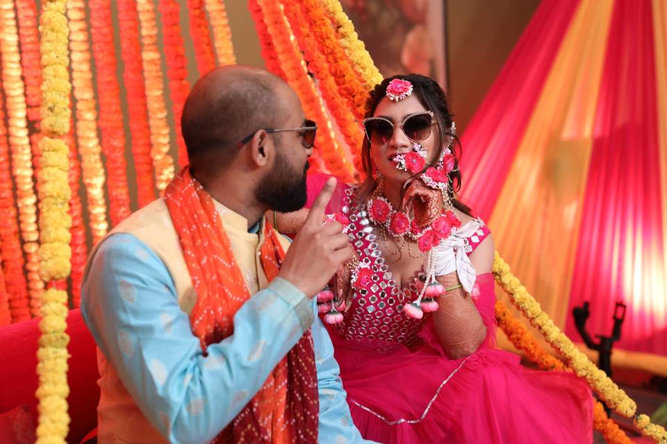 Ila & Nikhil Mehndi