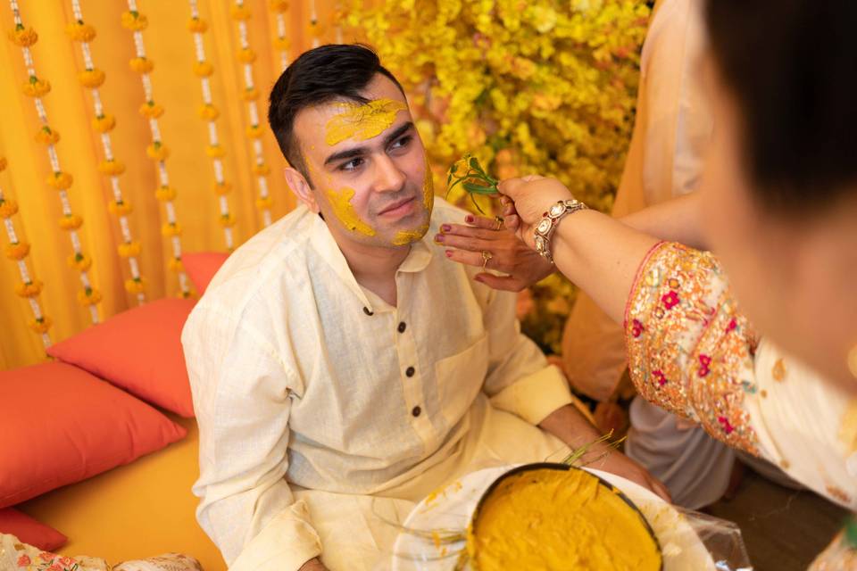 Ansh & Prerna - Haldi