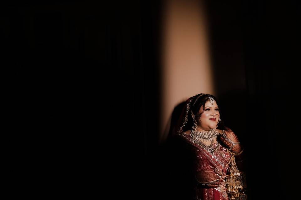 Bride shot