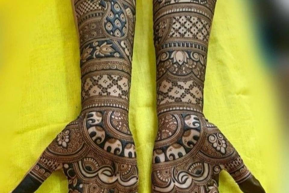 Bridal mehandi