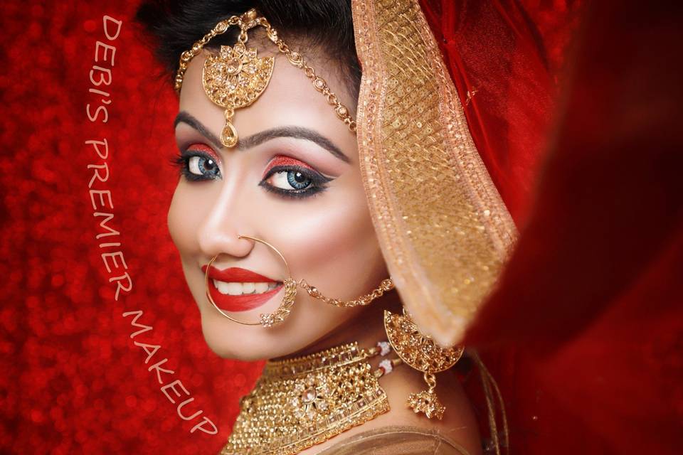 Airbrush bridal makeup