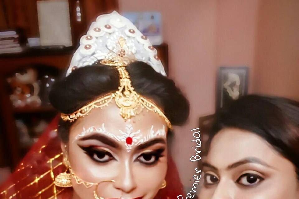 Bridal makeup