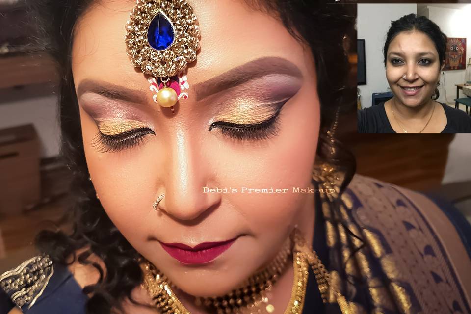 Bridal makeup : Bangalore