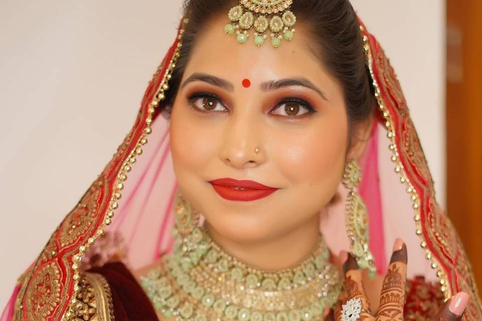 Bridal makeup