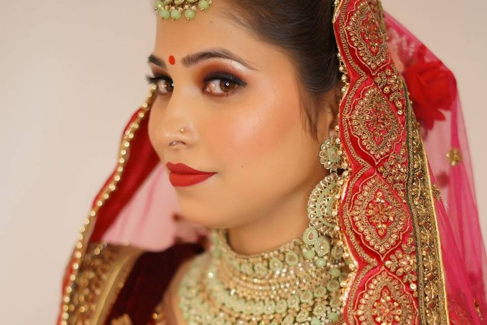 Bridal makeup