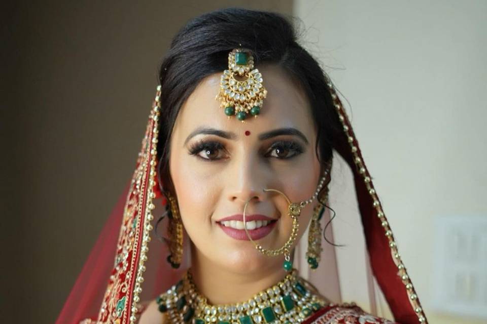 Bridal makeup