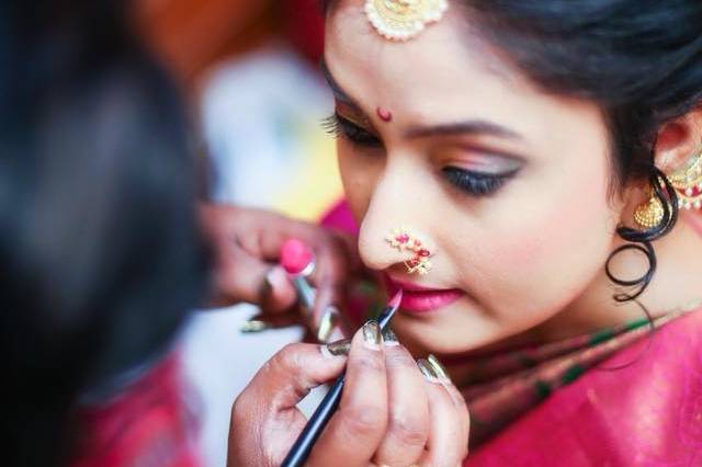 Bridal makeup