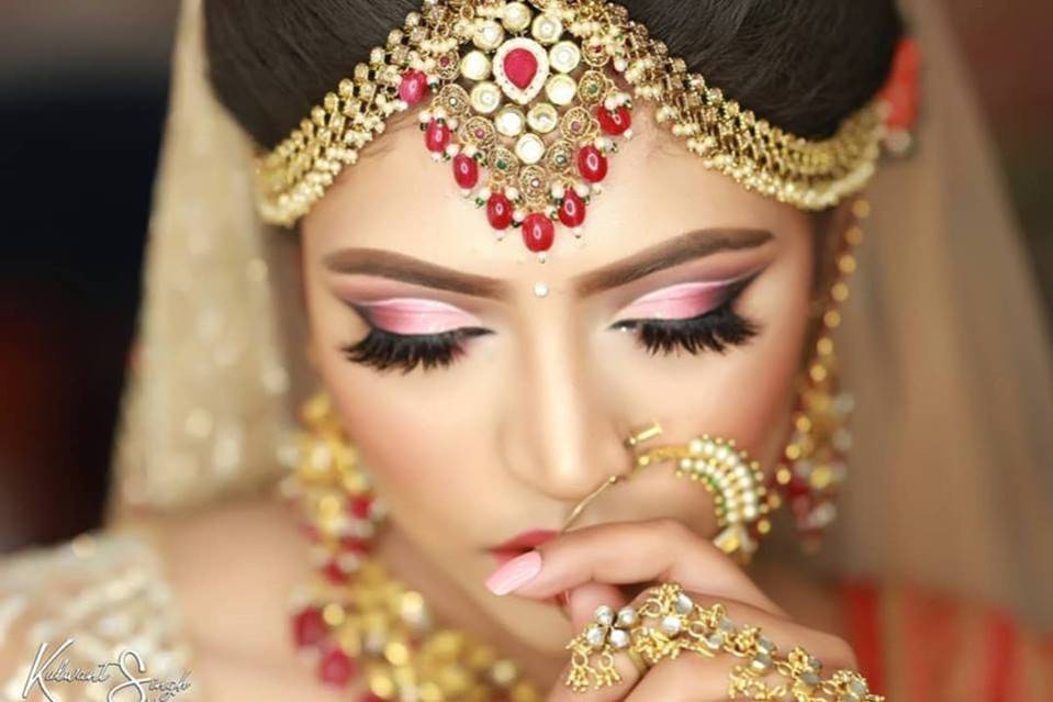 Bridal makeup