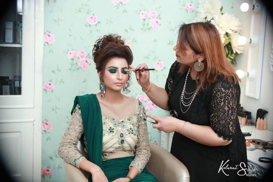 Bridal makeup