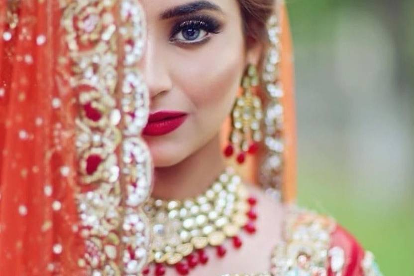 Bridal makeup