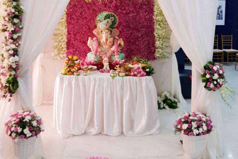Ganesh Chaturthi Decor at Home