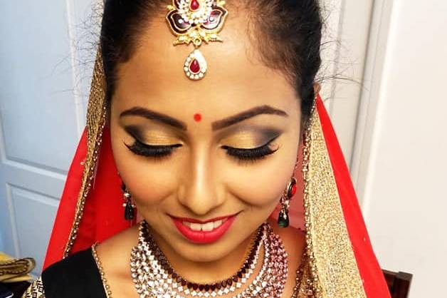 Bridal makeup