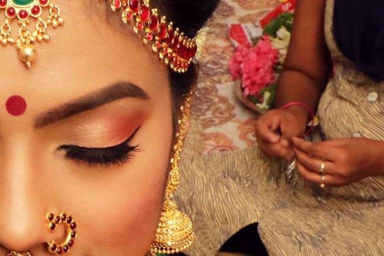 Bridal makeup