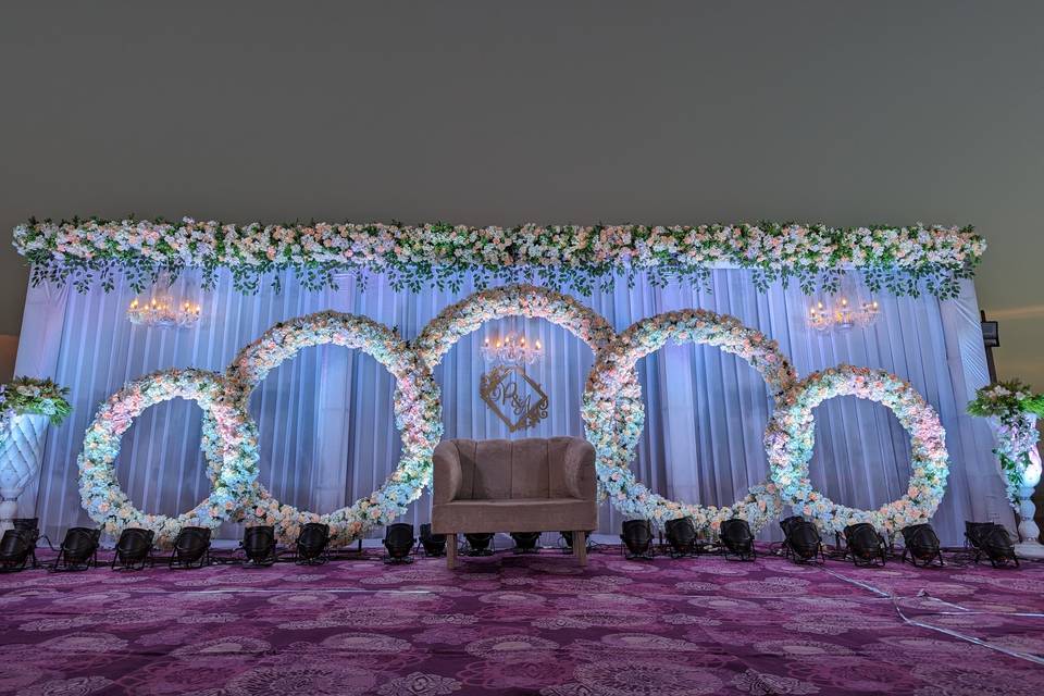 Reception Stage Decor