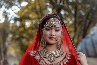 Bridal makeup