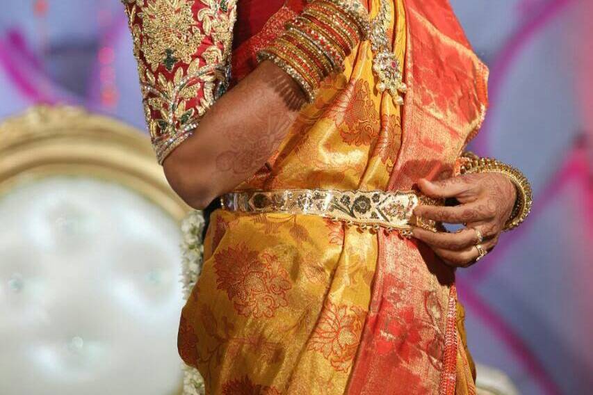 Bridal saree